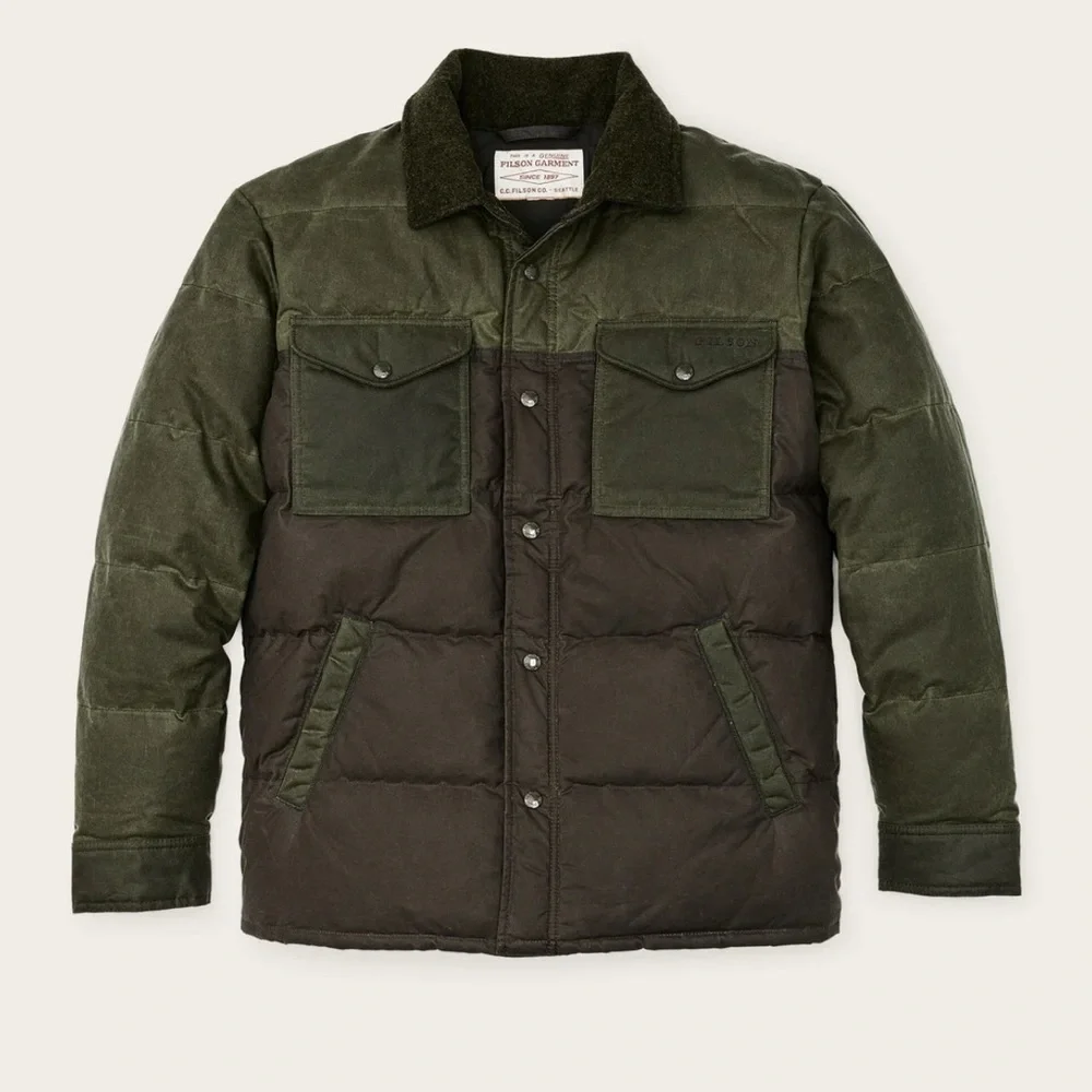 Filson Down Jac Shirt Medium New - Picture 1 of 4